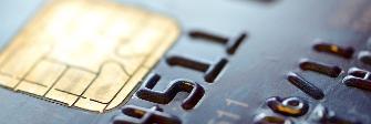 
Detail of a credit card