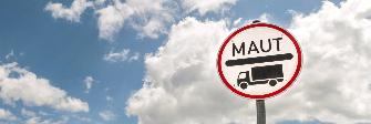 
Un indicator rutier semnalizează obligația de plată a taxei rutiere